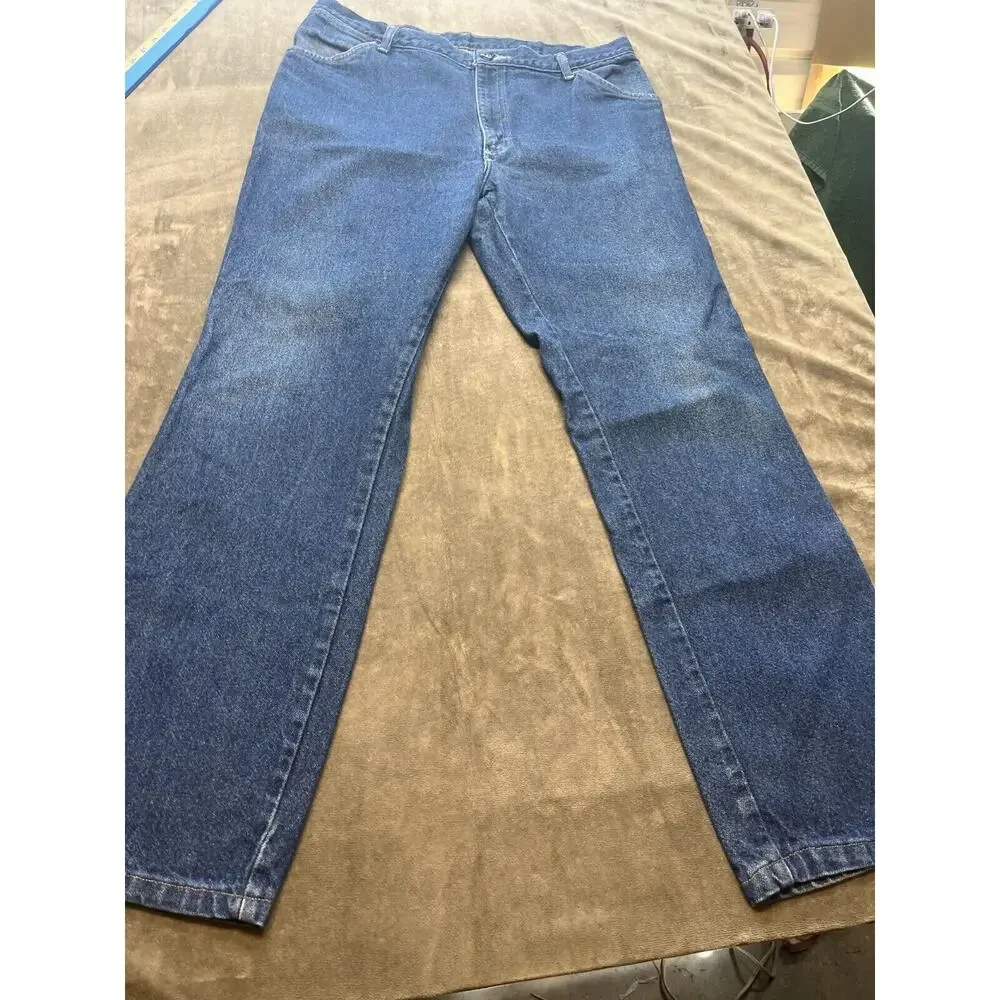 Bulwark Excel‎ FR Jeans Mens 38x30 Blue Flame Resistant Work Denim